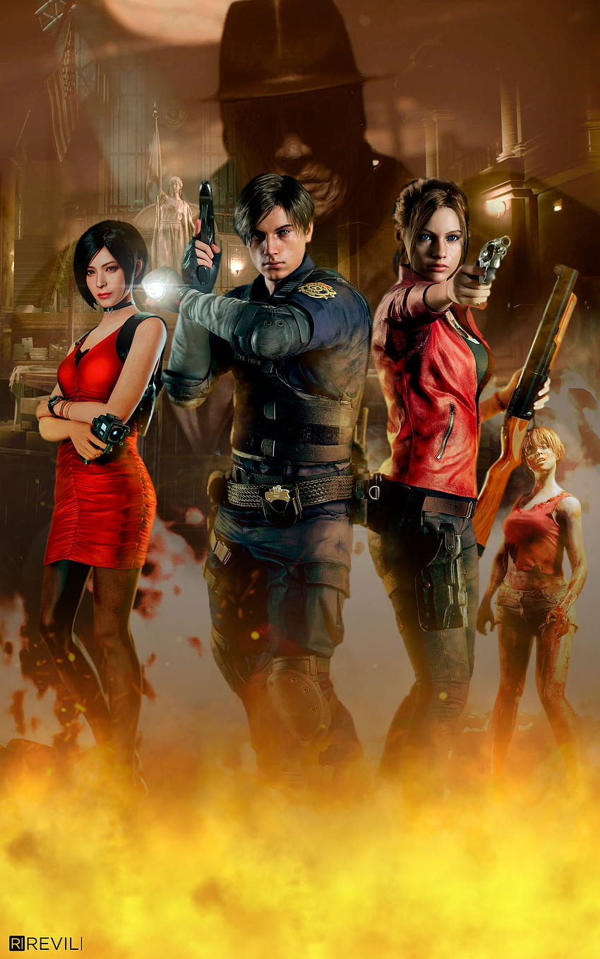 Resident Evil 2 Remake wallpaper ponsel HD