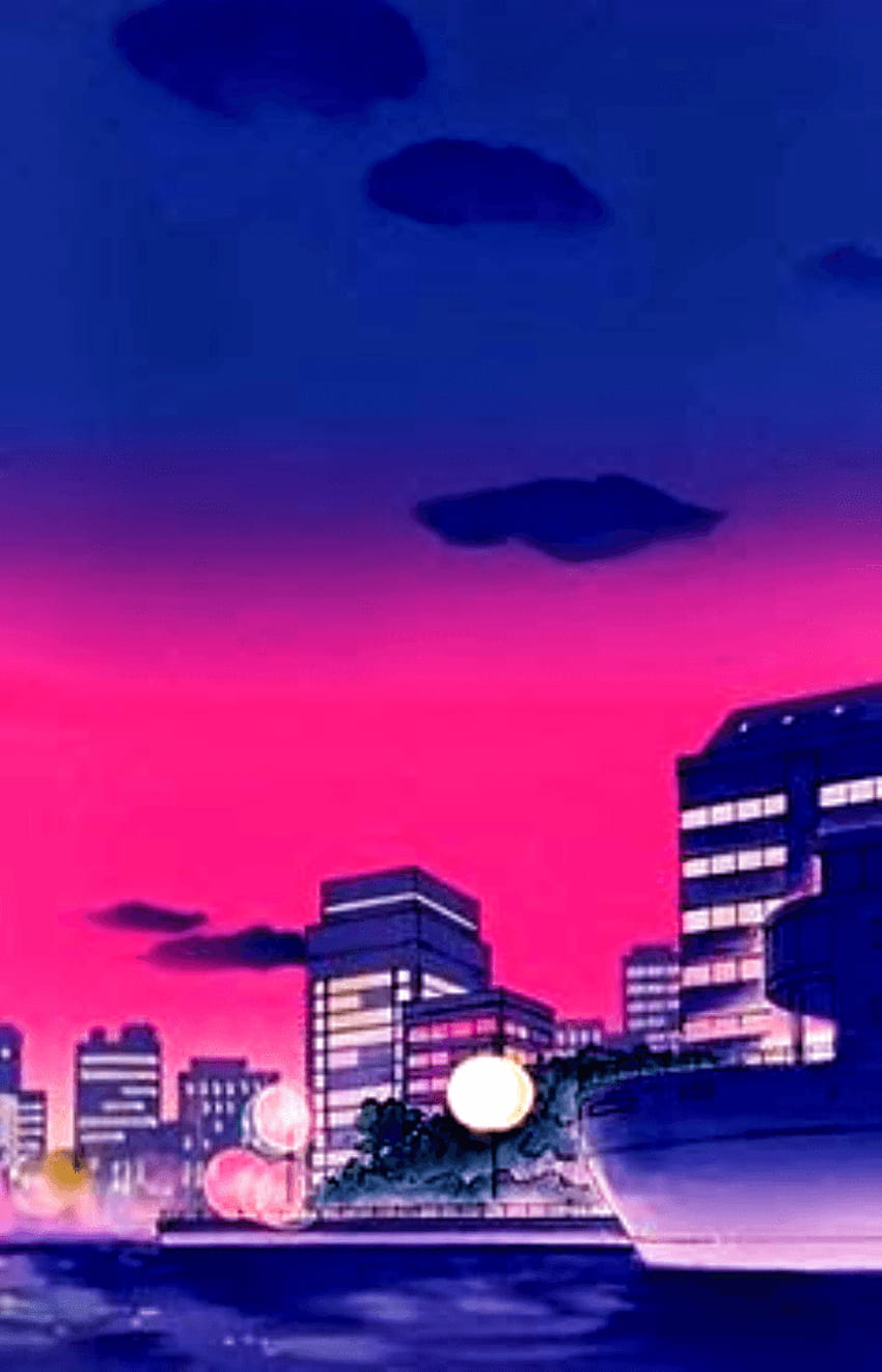 Aesthetic Anime : 2, purple anime aesthetic pc HD wallpaper | Pxfuel