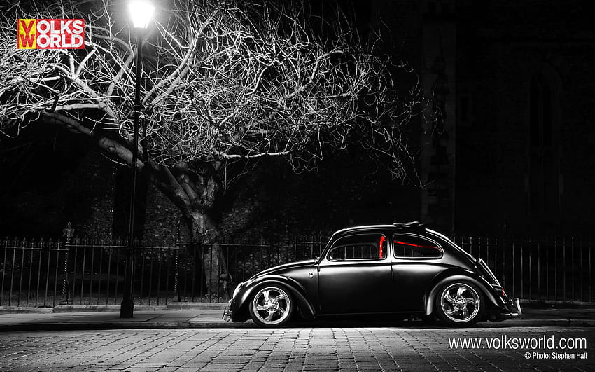 An Old Yellow Volkswagen Beetle Near The Street Background, Vw Bug Pictures  Background Image And Wallpaper for Free Download