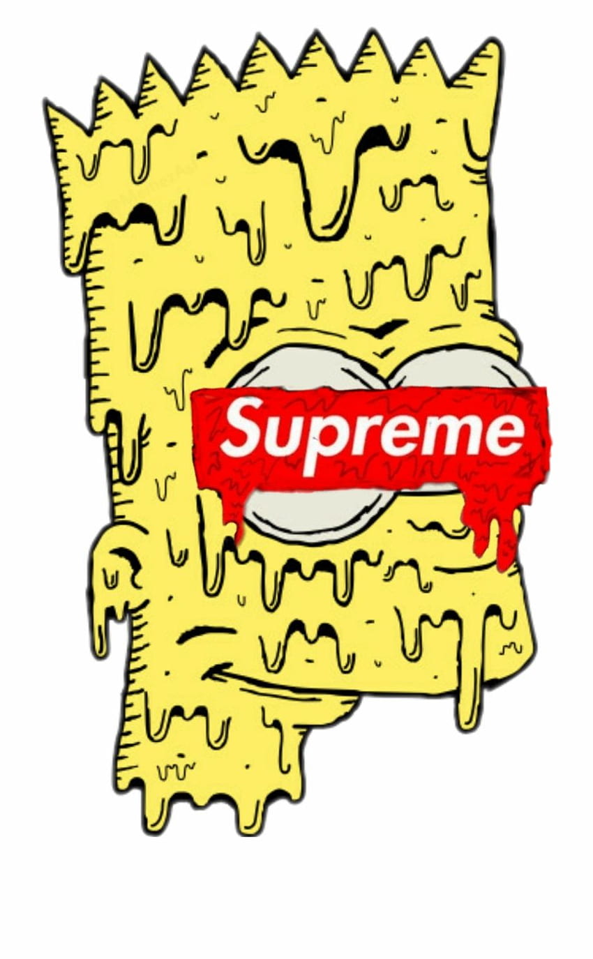 Supreme Louis Vuitton Simpson on Dog, drip simpson HD phone wallpaper