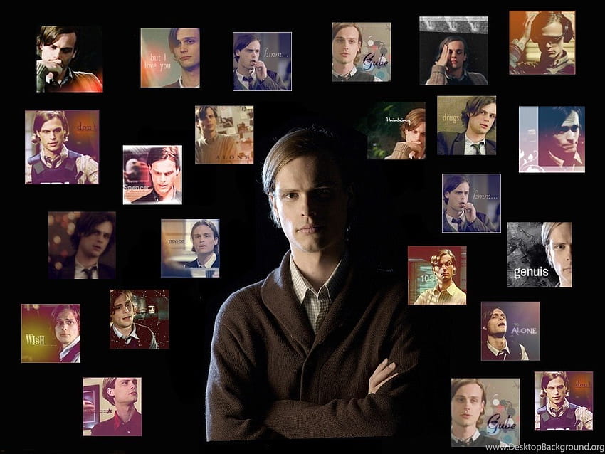 Spencer Reid Criminal Minds Fanpopowe tło Tapeta HD