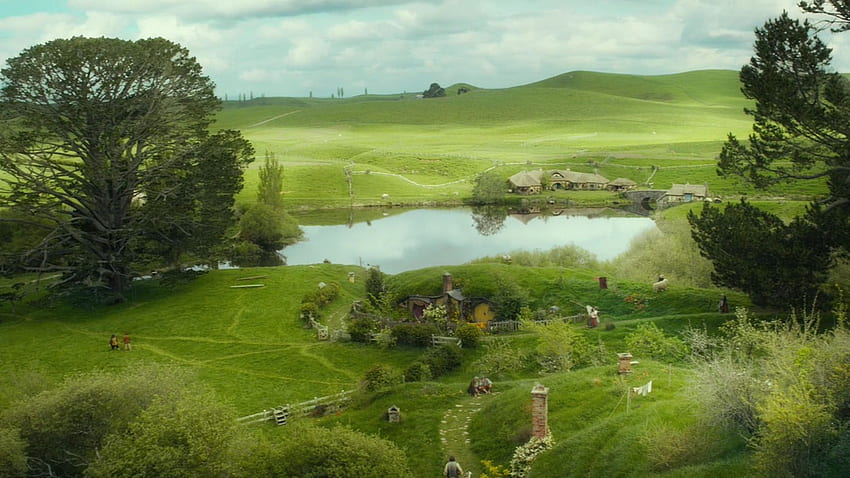 The Hobbit: An Unexpected Journey the shire HD wallpaper
