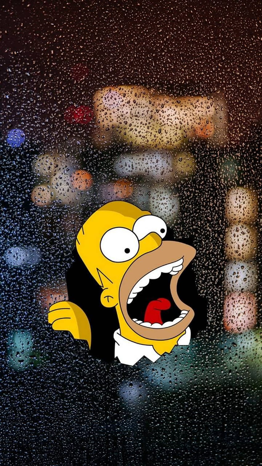 Homer Simpson HD phone wallpaper