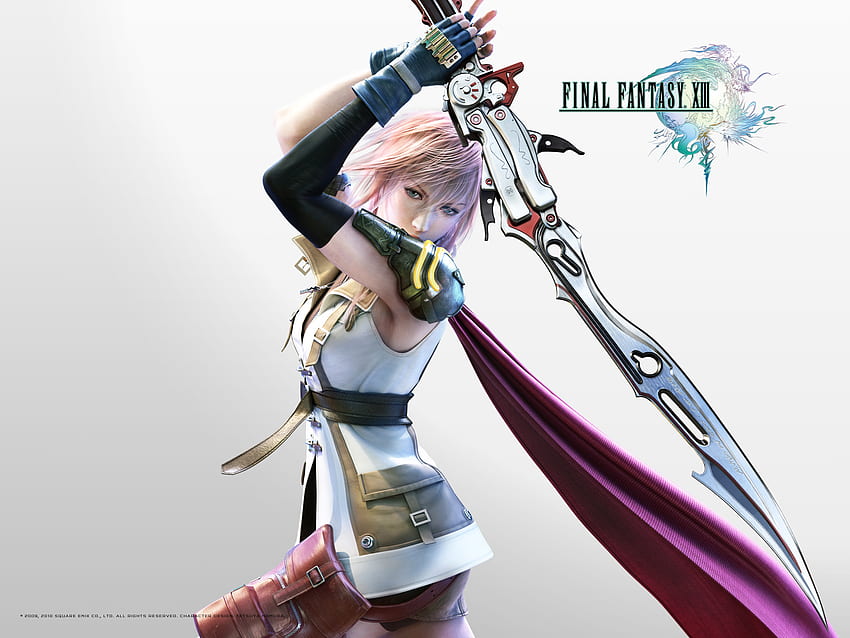 Final Fantasy XIII - Hope, Lightning, Serah, Sazh, Snow, Final Fantasy 13 HD wallpaper
