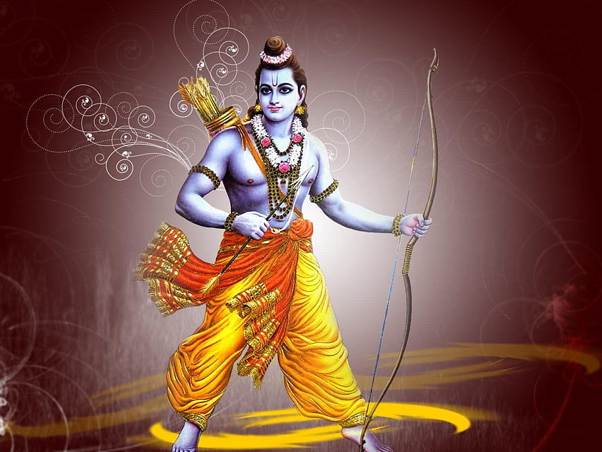 Jai Shri Ram, Ram Arte Sfondo HD