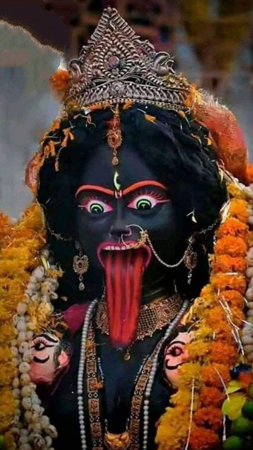 Ma Kali. Göttin Mahakali, Kali Mata HD-Handy-Hintergrundbild