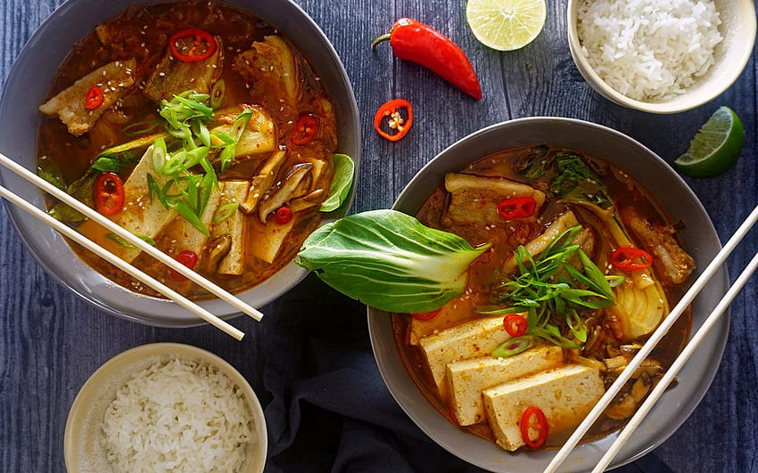 How to Make Kimchi Soup (Kimchi Jjigae) HD wallpaper