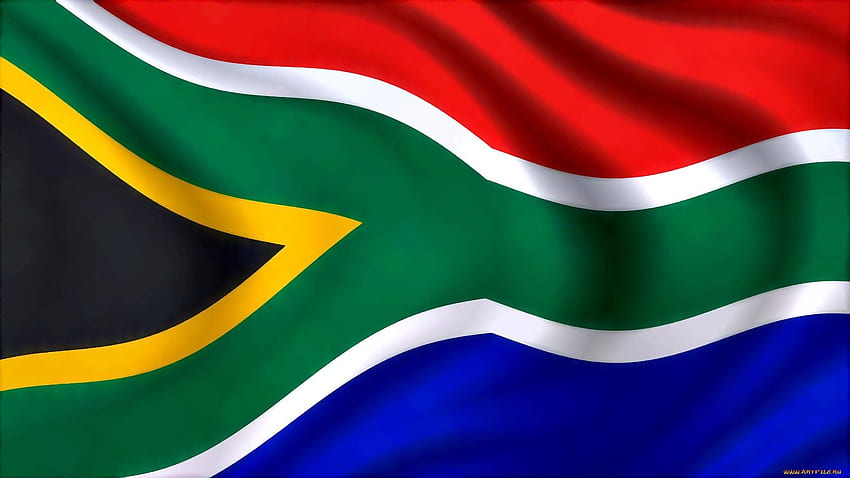 南アフリカの国旗。 アフリカの旗、南アフリカの旗、アフリカの旗 高画質の壁紙