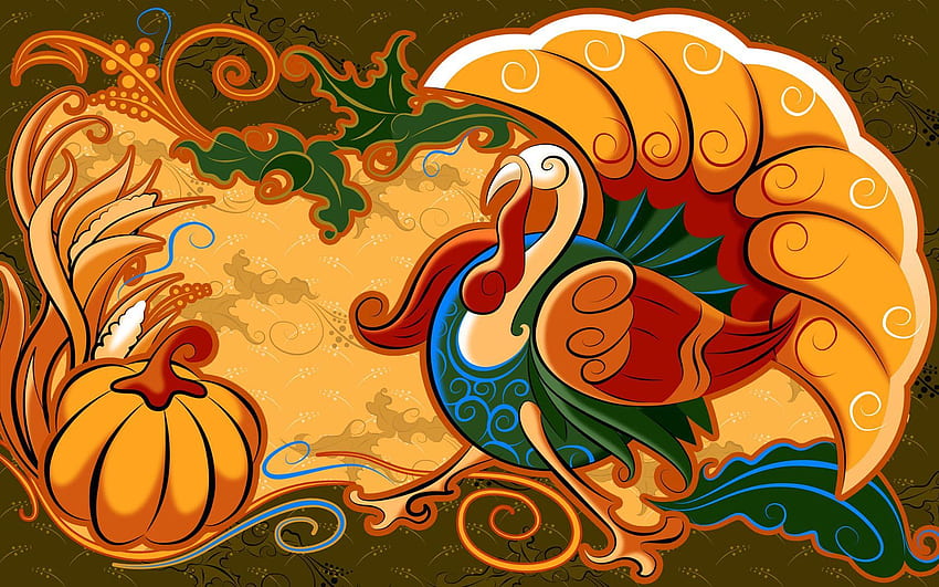 thanksgiving. Christmas , 'Thanksgiving Day, Turkey Cartoon Thanksgiving HD wallpaper
