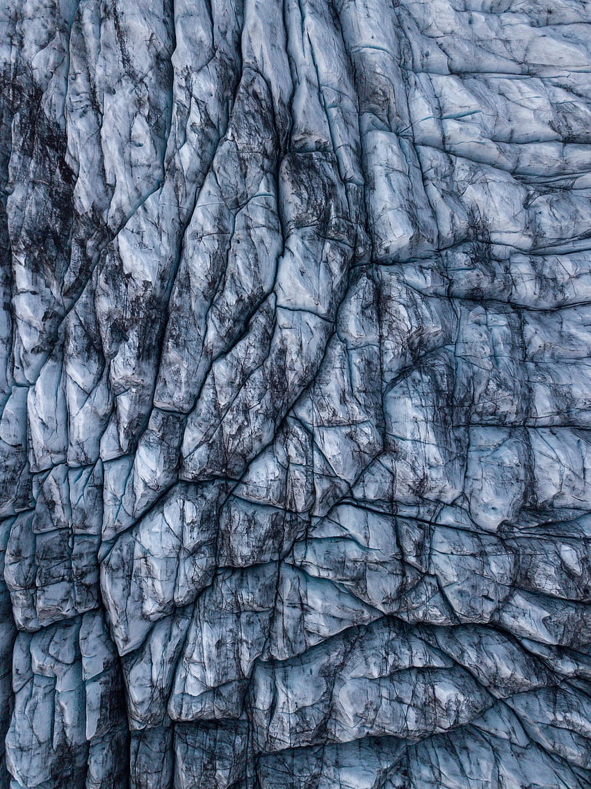 Es, Tekstur, Tekstur, Irregularities, Ribbed, Iceberg wallpaper ponsel HD