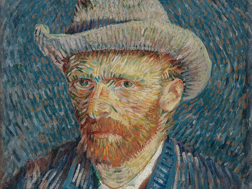 Vincent van Gogh , otoportreler, yağlı boya, yaratıcılık • Sizin İçin & Mobil İçin HD duvar kağıdı