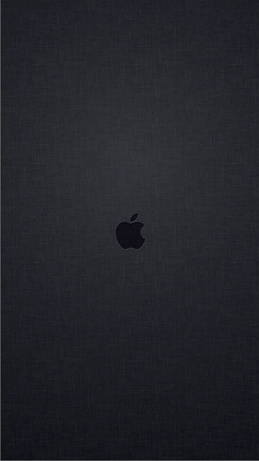 Apple — telefon komórkowy9. Czarne jabłko, jabłko, logo Apple iPhone, szare logo Apple Tapeta na telefon HD