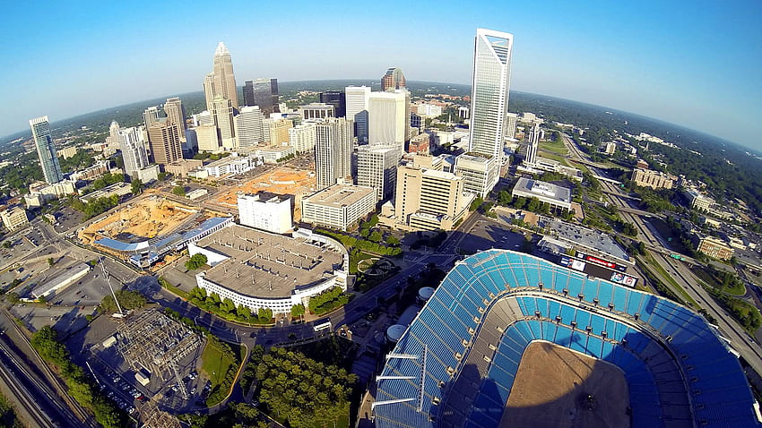 People are saying they love these, so here's another.: Charlotte, Charlotte Skyline HD wallpaper