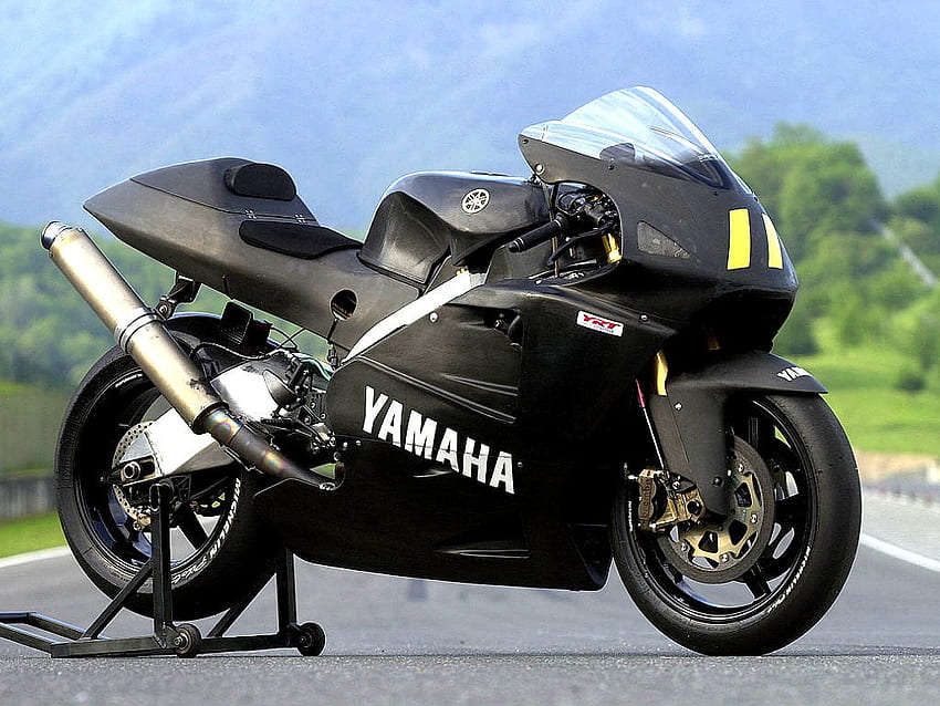 Yamaha, szybka, yamaha-r6, czarna Tapeta HD