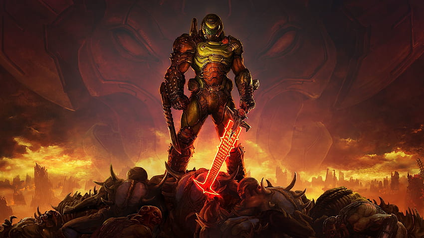 Doom Eternal and The Elder Scrolls Online Coming to PlayStation 5 and Xbox Series X - Den of Geek HD wallpaper