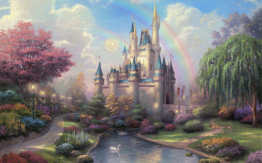 Thomas Kinkade Disney HD-Hintergrundbild