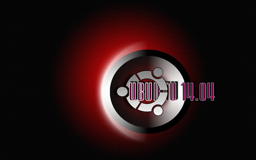 ubuntu 14.04, oscuridad, didis, ubuntu, rojo fondo de pantalla