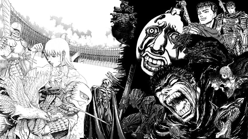 After catching up with the manga, I made a out of some key moments : Berserk HD wallpaper
