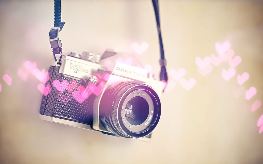 Vintage Camera , Background HD wallpaper