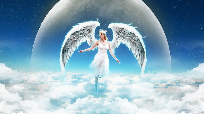 Angel And Background Data Src Tip, Heavenly Angels HD wallpaper | Pxfuel