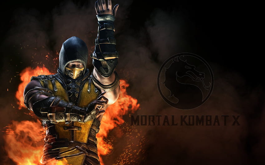 Scorpion Mortal Kombat X Game PS4 PC 8K Wallpaper - Best Wallpapers