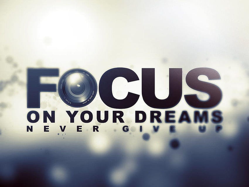 Tetap Tenang Dan Bermimpilah, Tetap Fokus Wallpaper HD