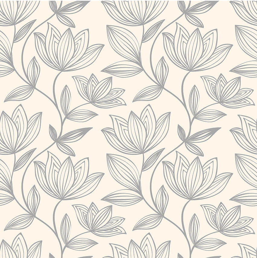 Abstraktes Lotus-Blumen-Knospen-Muster Mehrfarbiger wiederverwendbarer Remo HD-Handy-Hintergrundbild