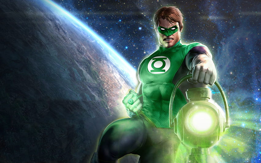 Green Lantern DC Universe, Superheroes, , , Background, and , Green