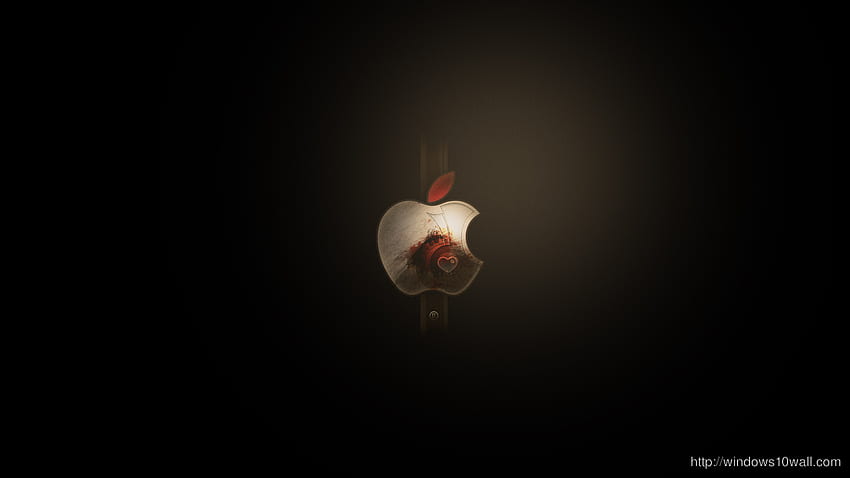 Apple Logo Christmas Windows 10 - Apple Logo - - HD wallpaper