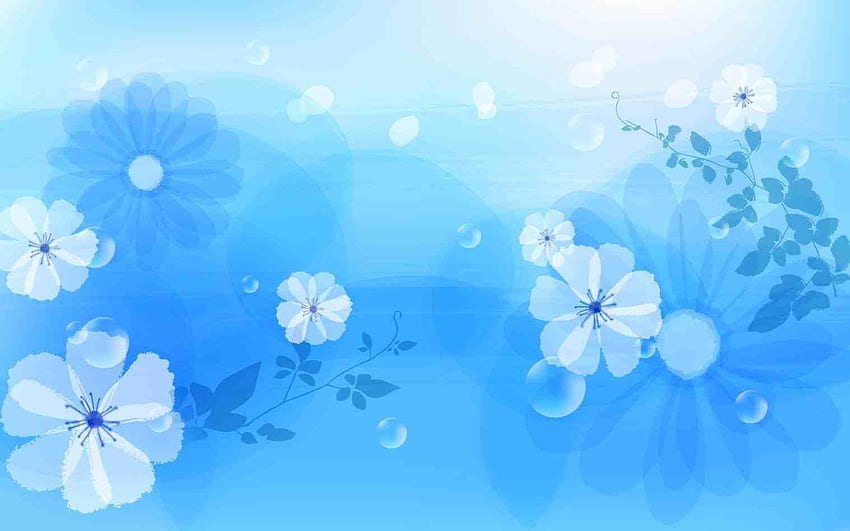 Hubungi Dukungan. Biru, iphone, Bunga, Pernikahan Biru Wallpaper HD