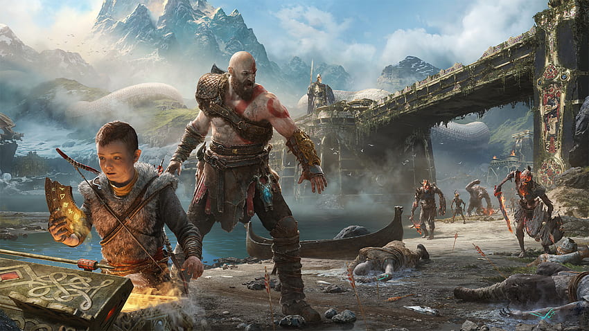 God of war 4 1080P, 2K, 4K, 5K HD wallpapers free download