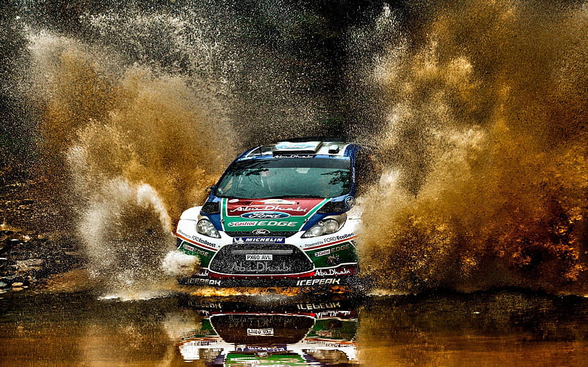 Rally Car, Ford Race Car HD wallpaper