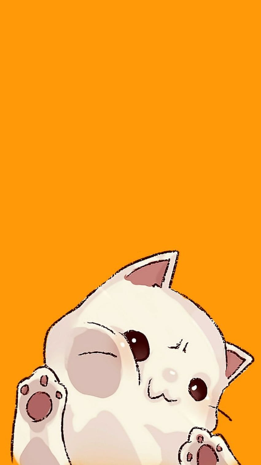 Background Cute Cats, Cartoon Cat Pattern HD phone wallpaper | Pxfuel