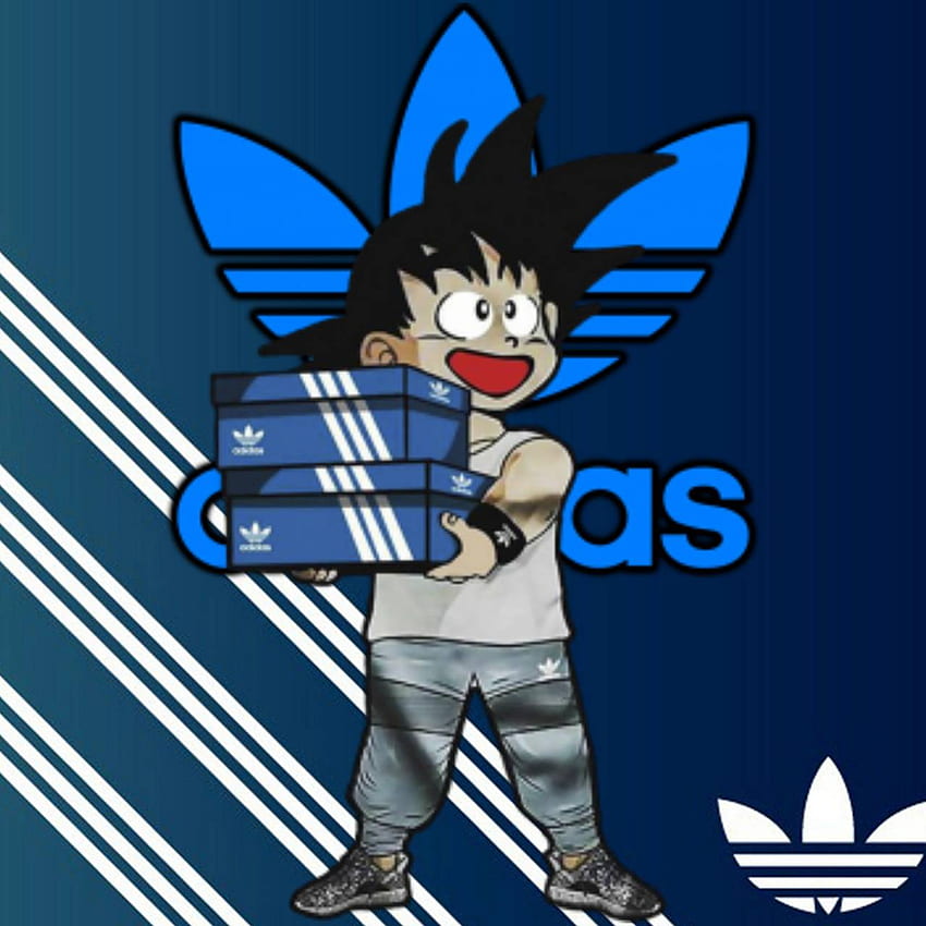 Goku Adidas, Anime Adidas HD phone wallpaper