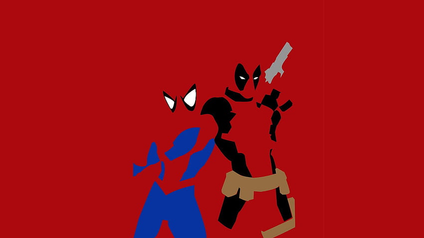 Spiderman And Deadpool For iPhone – Epic z, Cartoon Deadpool HD wallpaper