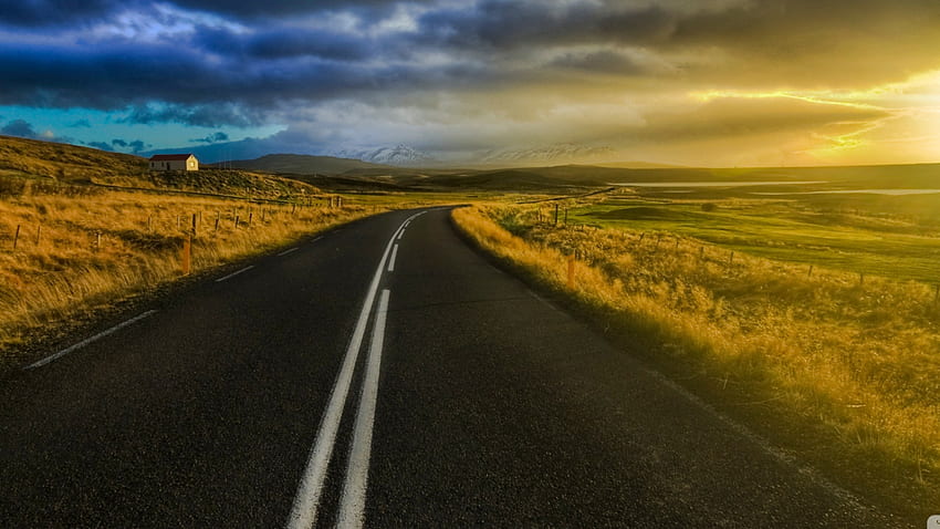 The Open Road in Iceland Mobile Dual Monitor [] for your , Mobile & Tablet. Explore Open Road . Road Trip , of HD wallpaper