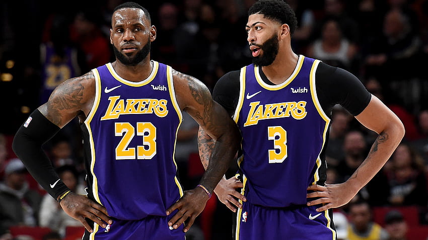 Majority of Lakers players in L.A. get tested for coronavirus, Lebron and Anthony Davis HD wallpaper