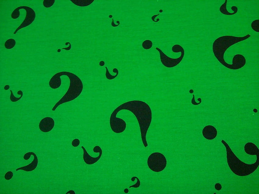 Most Popular Riddler Question Mark FULL For PC . Riddler, Funny batman memes, Riddles, Awesome Question Mark HD wallpaper
