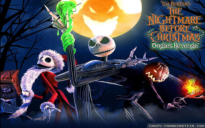 Nightmare Before Christmas, The Night Before Christmas HD wallpaper