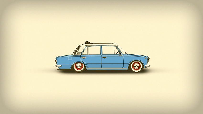 Car Minimalism Simple Art, Artist, ,, Simple Artistic HD wallpaper