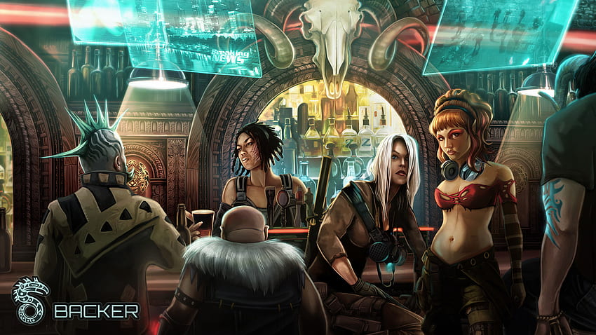 de Shadowrun: Dragonfall - Versión del director, Shadowrun Returns fondo de pantalla