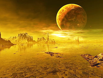Gold planet HD wallpapers | Pxfuel