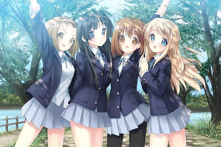 Anime Girls School Group , Anime Girl School HD wallpaper | Pxfuel
