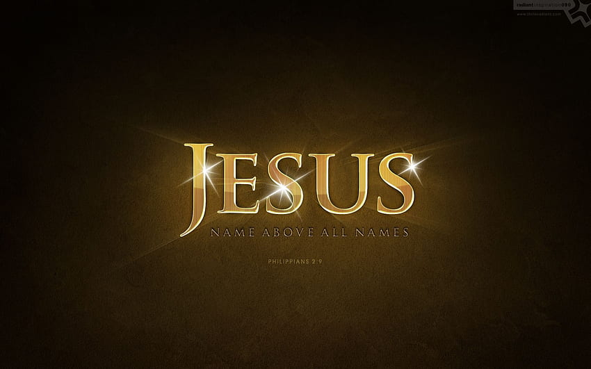 Jésus - Nom au-dessus de tous les noms., Bénédiction du nom Fond d'écran HD