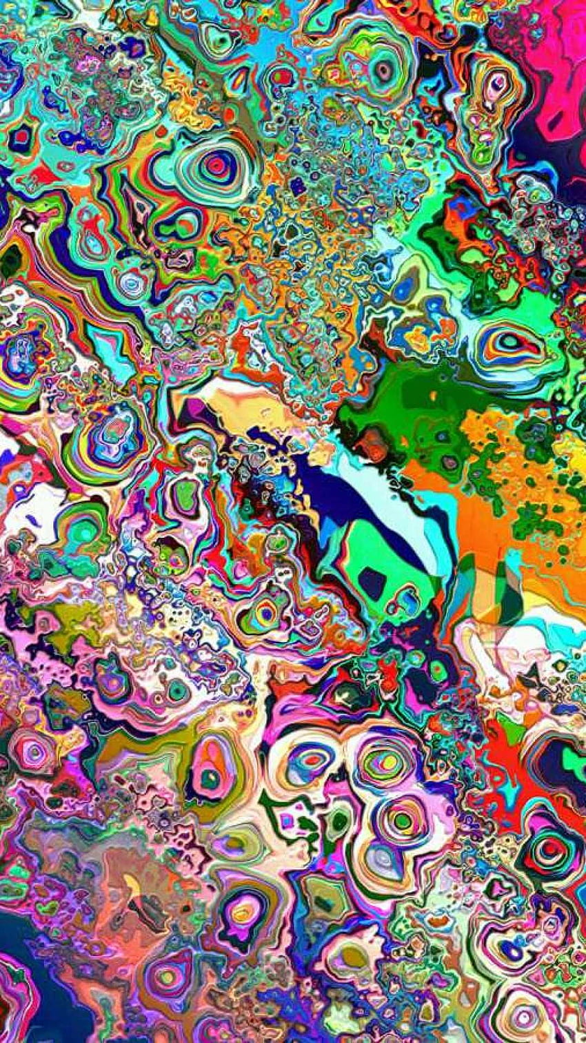 アシッド・トリップ・トリッピー・アイフォーン・オブ、LSD HD電話の壁紙