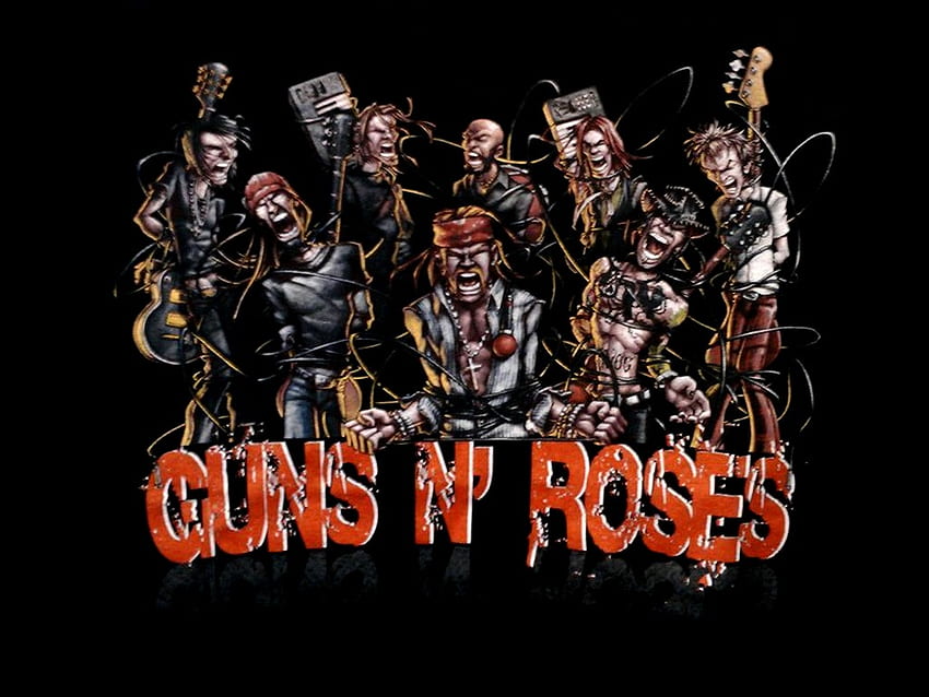 Guns N' Roses - Guns N' Roses Tapeta HD
