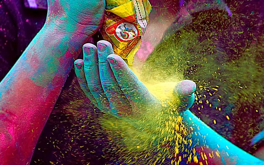 Colorful - . Holi colors, Holi India HD wallpaper | Pxfuel