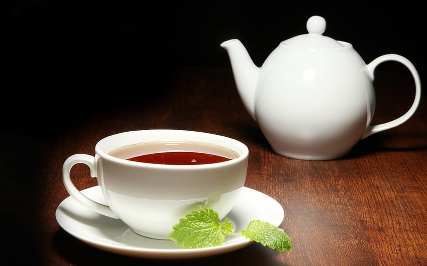 *** Чаша чай...?, чай, зелен, чаша, храна, напитка HD тапет