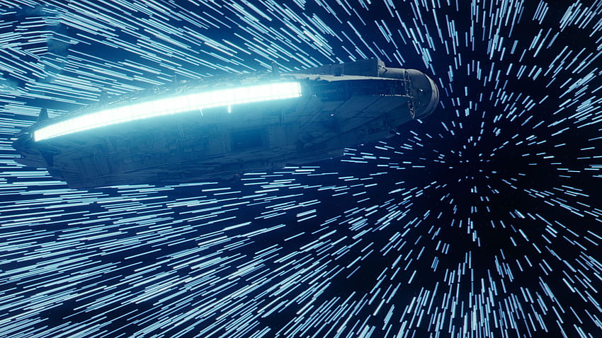Star Wars The Last Jedi Millennium Falcon che colpisce la risoluzione Lightspeed 1440P, e Star Wars Millenium Falcon Sfondo HD