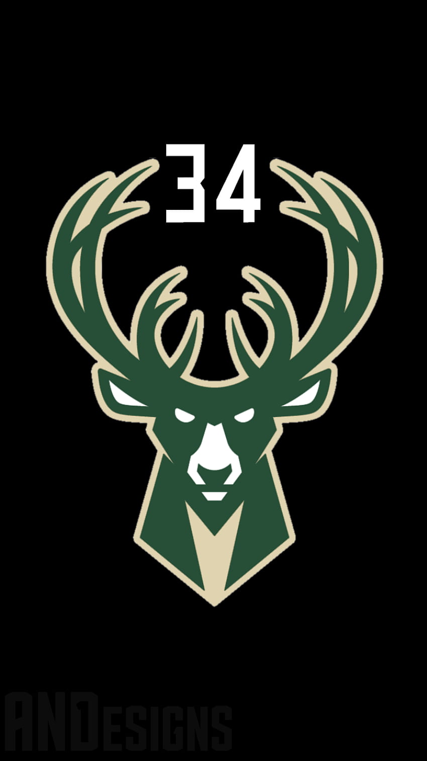 Bucks Basketball Logo, Milwaukee Bucks Logo HD phone wallpaper